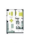 A19A Floor Plan A19A Floor Plan at Vesta Parkside, Washington, DC, 20019